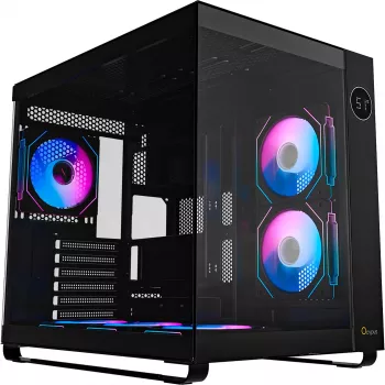 Ocypus Iota C70 ARGB Black Panoramic Glass Mid-Tower Case