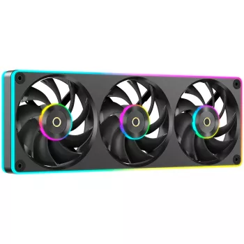 Ocypus Sigma F36 ARGB 365 mm Triple Fan with Single Frame, Black