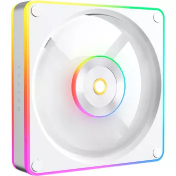OCYPUS Sigma F12 ARGB White Reverse 120 mm PC Case Fan