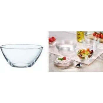 Esmeyer Arcoroc COSMOS Glass Bowl 270 ml, Tempered Glass, Dishwasher Safe, 12 Pieces (410-002)