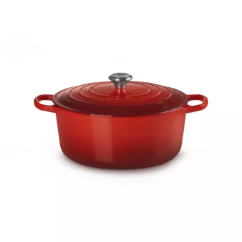 Le Creuset Round Cast Iron Casserole 34cm 12L Red