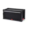 KETER DIY Tool Chest with 1 Drawer, 56.2x28.9x26.2 cm, Steel, Black with Red Accents