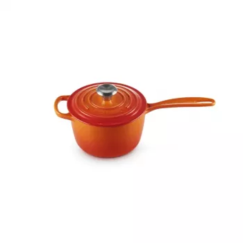 Le Creuset Cast Iron Casserole 16cm 1.5L Orange