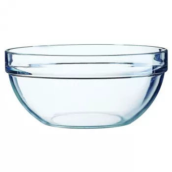 Esmeyer Arcoroc Stackable Glass Bowl 130 ml, Tempered Glass, Dishwasher Safe, 36 Pieces (410-121)