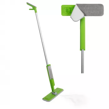 SAUBER Floor Brush with Spray Function 40cm