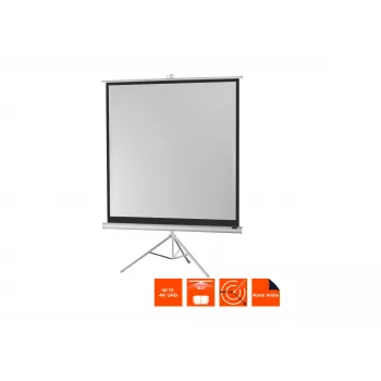 celexon Economy Tripod Screen 133 x 133 cm White Edition