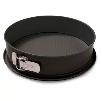 NEWILL Springform Cake Tin Ø28x7.6 cm Black Non-Stick Coating Carbon Steel