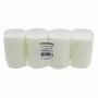 CANDELA Grave Candles Oil Set with 4 pcs, Burn Time ~60h, White