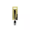 ASI COLLECTION Cake Forks 2 Pieces Black 1.5mm Stainless Steel Dessert Forks