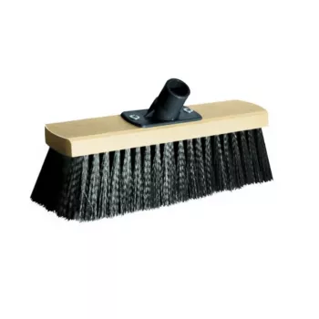 YORK Large floor brush, 30 cm for Kärcher SC series steam cleaners, lamella technology, flexible joint, black