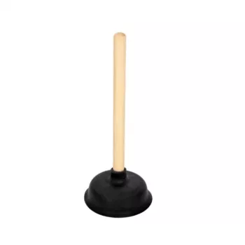 YORK drain cleaner with wooden handle