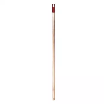 YORK wooden handle 120 cm LUX – replacement tool handle for brooms, rakes, hoes, natural wood, 28 mm diameter