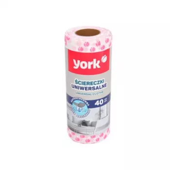 YORK kitchen towels on a roll, 40 pcs