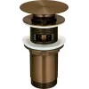 DEANTE Universal Plug for Washbasin or Bidet with Collar