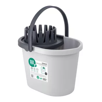 Eco Ego oval bucket with round push button