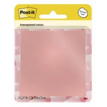 3M Post-it Transparent Notes Blue, 36 Sheets, 76 x 76 mm 7100394468