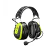 3M Peltor WS Alert X MRX21A3WS7 Bluetooth Hearing Protection Headphones with FM Radio, Headband, SNR 31 dB, Black/Yellow
