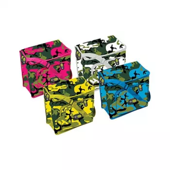 GIOSTYLE Camouflage 20 Assorted Thermal Pouch, Fuchsia/Blue/Yellow/White