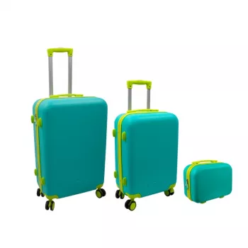 ORDINETT Drawer Unit 3-Piece Set, 60L + 43L + 15L, Green