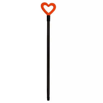 GIOSTYLE Broom Handle Love 131.2 cm Assorted, Lime Green/Light Blue/Orange/Lilac