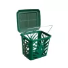 BIOBAG Food Waste Bin MaxAir 7L 24x19.7x20.5cm Green