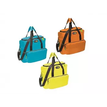 GIOSTYLE Vela+ XL Thermal Bag Assorted, Light Blue/Yellow/Orange