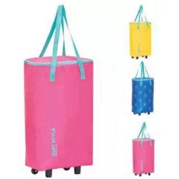 GIOSTYLE Easy Style Bag Trolley Assorted, Yellow/Blue/Pink