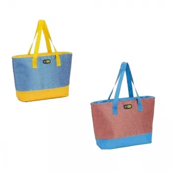 GIOSTYLE Beach Bag Assorted, Red/Blue/Blue/Yellow