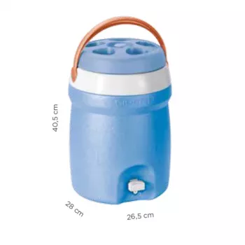 GIOSTYLE Thermos Flask 10.75L Fiesta 10 Blue-Orange
