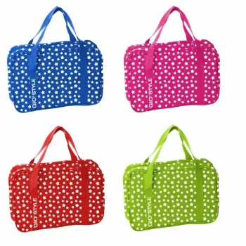 GIOSTYLE Stars Thermal Bag 6 Assorted, Red/Green/Blue/Pink