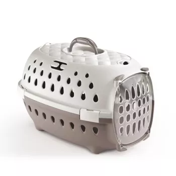STEFANPLAST Travel Chic Pet Transport Box 50x34.5x32 cm White/Light Grey