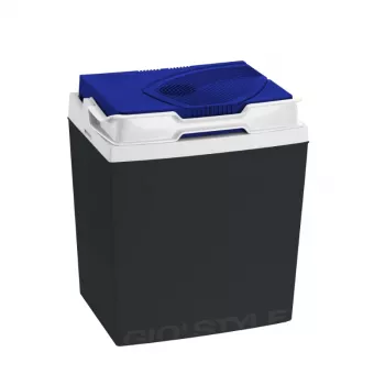 GIOSTYLE Brio 26 / 12V Dark Grey-Red/Blue Electric Cool Box