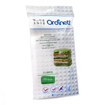 ORDINETT Ordispace Cube Vacuum Storage Bag 67x100x40cm with Integrated Box
