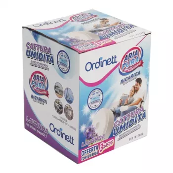 ORDINETT Moisture-Absorbing Refill Tablets 450g x 3 pcs Lavender