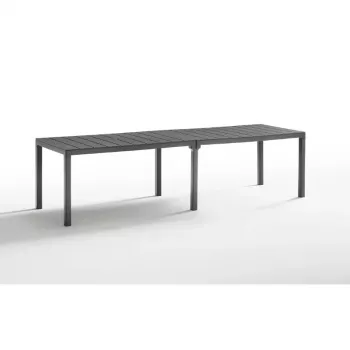 BICA King Double Dining Garden Table Black