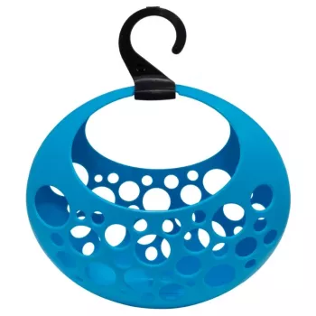 GIOSTYLE Love Peg Basket Light Blue 29x13x31 cm