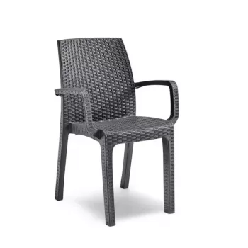 BICA Verona Garden Chair Armchair Black