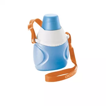 GIOSTYLE Fiesta 600 Tritan Drinking Bottle 0.65L Blue-Orange