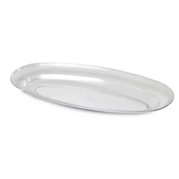 GUARDINI Plastic Trays Transparent 2-Piece Set Easy Bake 46x23cm