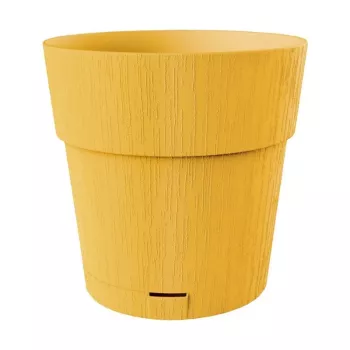 STEFANPLAST Ethica Flower Pot with Tray Ø40x39cm Mustard Yellow