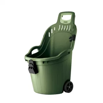 STEFANPLAST Helpy Cart Wheelbarrow 50L 59.5x53x88.5cm Green