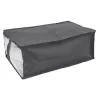 ORDINETT Ceiling Storage Bag 40x60x26 cm Grey - Soft Non-Woven Storage Bag with Zip and Carry Handles, 62.4 L