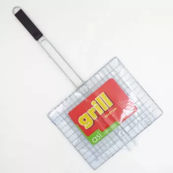 ASI COLLECTION Grill Rack 33 x 27 cm Chrome-Plated Steel