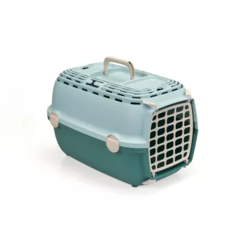 STEFANPLAST Horizon 1 Transport Box with Plastic Door 48x32x30 cm Light Green/Green