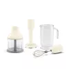 SMEG HBAC11CR Accessory Set for Hand Blender, 4-Piece, Cream