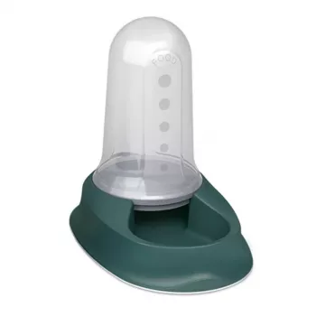 STEFANPLAST Chic 3.5L Food and Water Dispenser, Green
