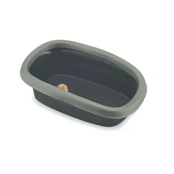 STEFANPLAST Sprint 20 Cat Litter Tray 58x39x17 cm Grey/Green