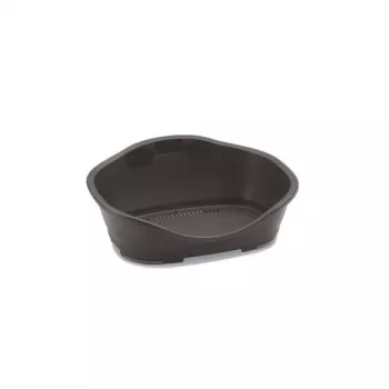 STEFANPLAST Bed Sleeper 1 Bedside Cot Dark Grey 56.5x42x24.2 cm