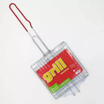 ASI COLLECTION Grill Grate 23x22cm Chrome-Plated Steel