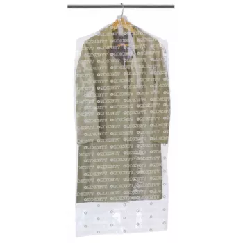 ORDINETT Plastic Covers for Coats, 3 Pieces, 65 x 140 cm, Transparent